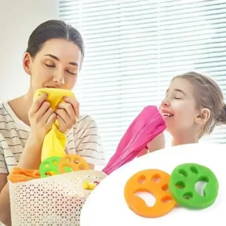 מסירי מוך למכונת כביסה ולמייבש – מארז 4 יחידות דביקות