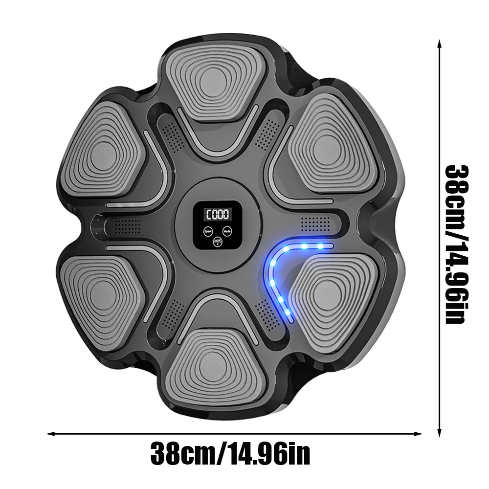 מכשיר אגרוף חכם לאימון תגובות עם רמקול Bluetooth – תמונה 5