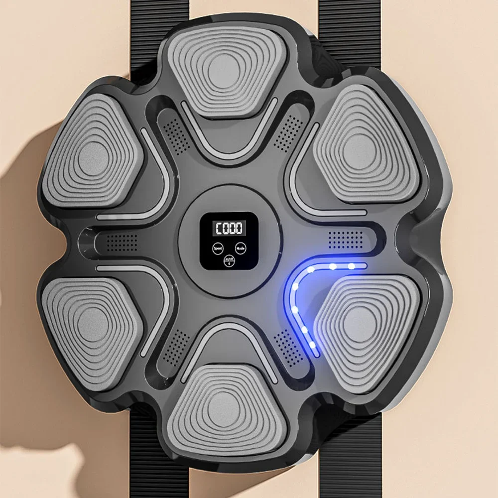 מכשיר אגרוף חכם לאימון תגובות עם רמקול Bluetooth – תמונה 4