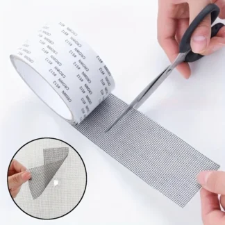 רשת דביקה לתיקון חורים ברשתות יתושים – פתרון עמיד