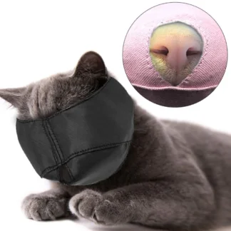 מסיכת פנים לחתולים נושמת למניעת שריטות ונשיכות