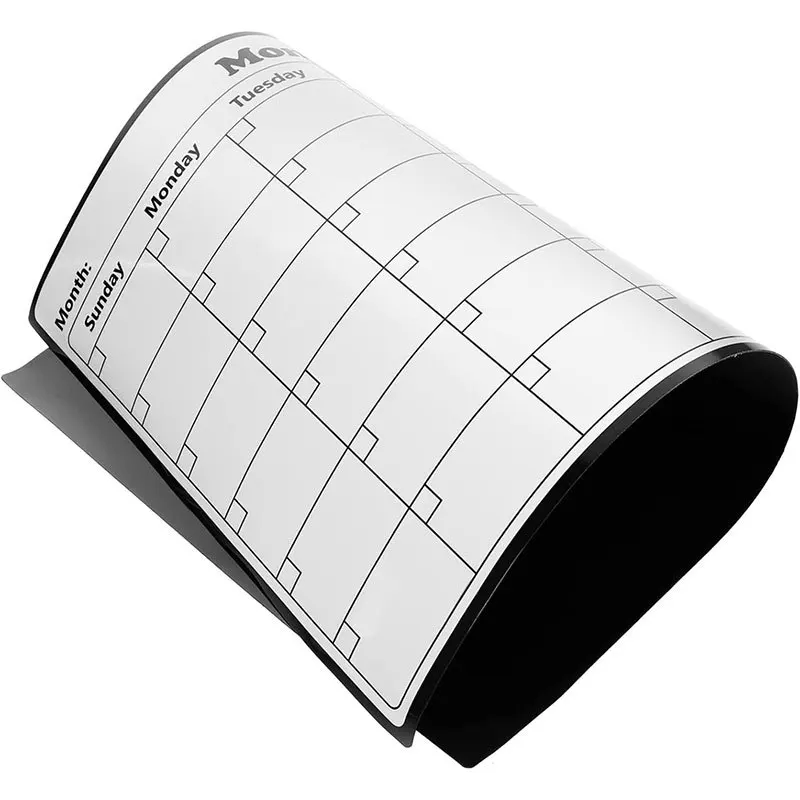 לוח חודשי מחיק מגנטי למקרר לתכנון וניהול זמן חכם – תמונה 3