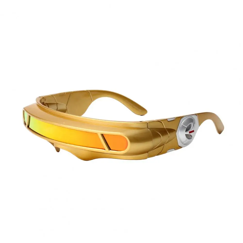 משקפי שמש סייברפאנק גיאומטריים עם הגנת UV400 – תמונה 4