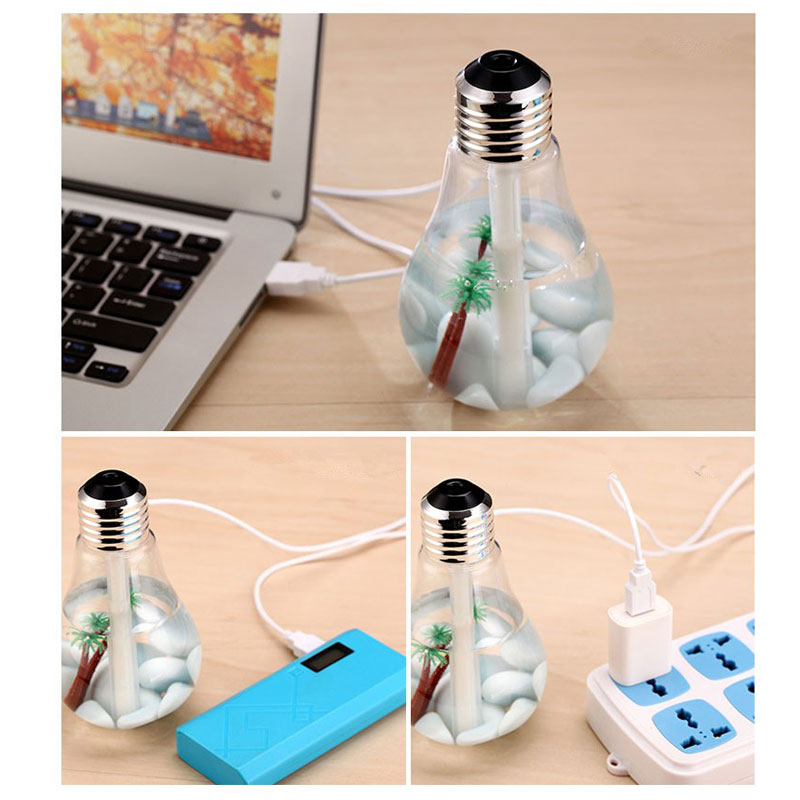 נורת לילה USB מרעננת אוויר ב-7 צבעים מתחלפים – תמונה 5