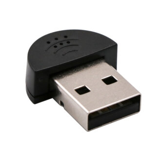 מיני מיקרופון USB עם סינון רעשים לשיחות וידאו