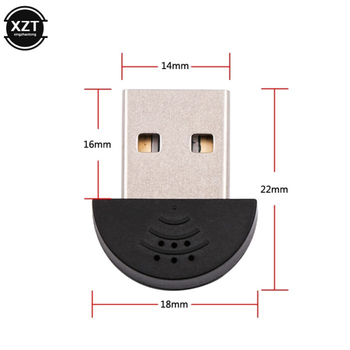 מיני מיקרופון USB עם סינון רעשים לשיחות וידאו – תמונה 6