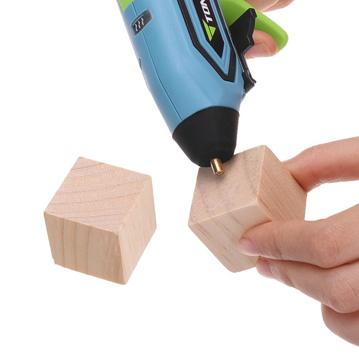 אקדח דבק חם נטען USB - מתחמם תוך 60 שניות, עד 170 מעלות – תמונה 4