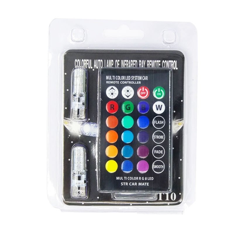 פנסים צבעוניים לרכב עם שלט רחוק – סט 4 יחידות LED – תמונה 3