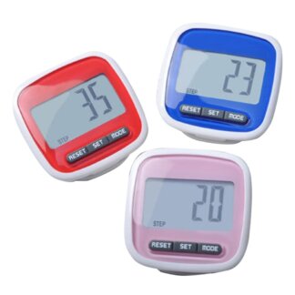 מונה צעדים אלקטרוני קומפקטי וקליל – 30 גרם בלבד