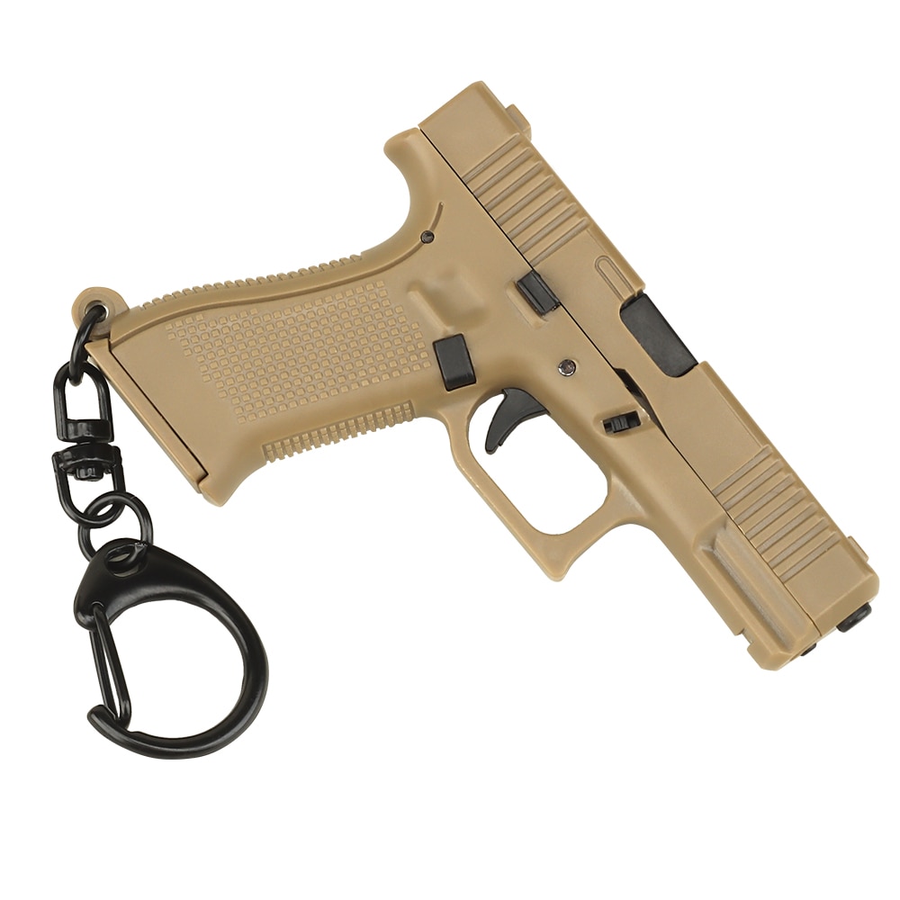 מחזיק מפתחות אקדח G-45 קטן, מציאותי וקל משקל