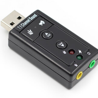 כרטיס קול USB עם סראונד וירטואלי 7.1 למחשב