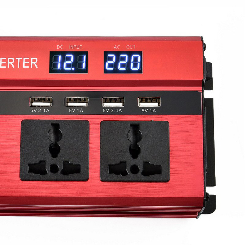ממיר חשמל לרכב לטיולים וקמפינג עם יציאות USB – תמונה 5