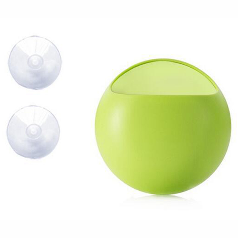 כוס נתלית לאחסון מברשות שיניים וחפצים לאמבטיה – תמונה 2