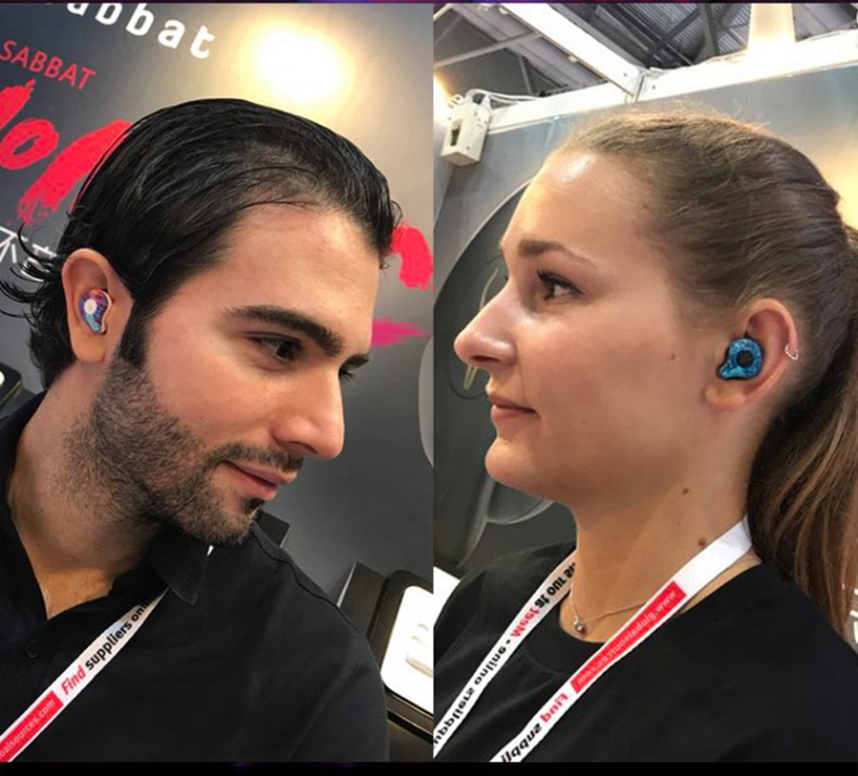 אוזניות אלחוטיות חסינות מים עם Bluetooth 5.0 ועד 8 שעות – תמונה 2