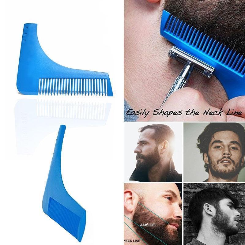 מעצב זקנים מקצועי לסימטריה מושלמת למכונה ולסכין – תמונה 2