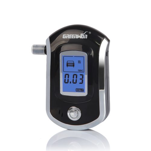 מד אלכוהול אישי נייד עם מסך LCD לבדיקה מדויקת – תמונה 3