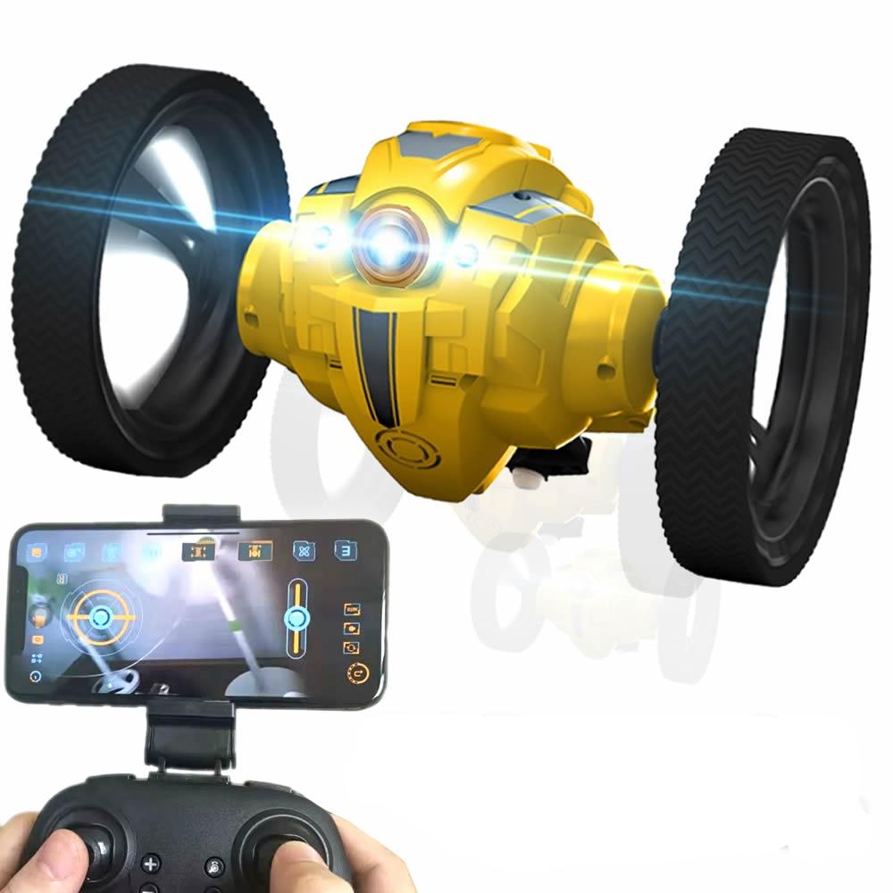רכב על שלט רחוק עם מצלמה 2.0MP וקפיצות עד 60 סמ