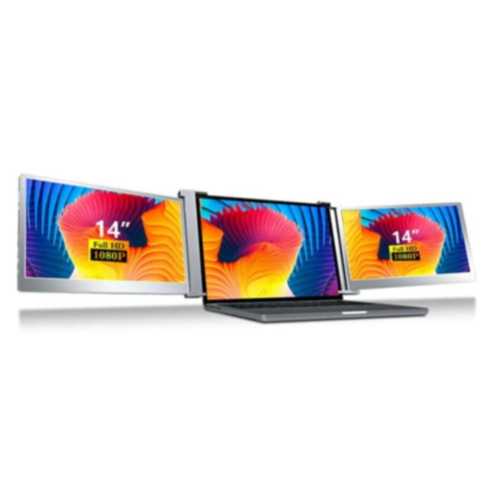 מפצל מסך לפטופ ל-3 מסכים ניידים – Plug-and-Play – תמונה 4
