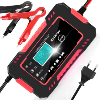 מטען מצבר 12V לרכב עם טעינה אוטומטית וחכמה