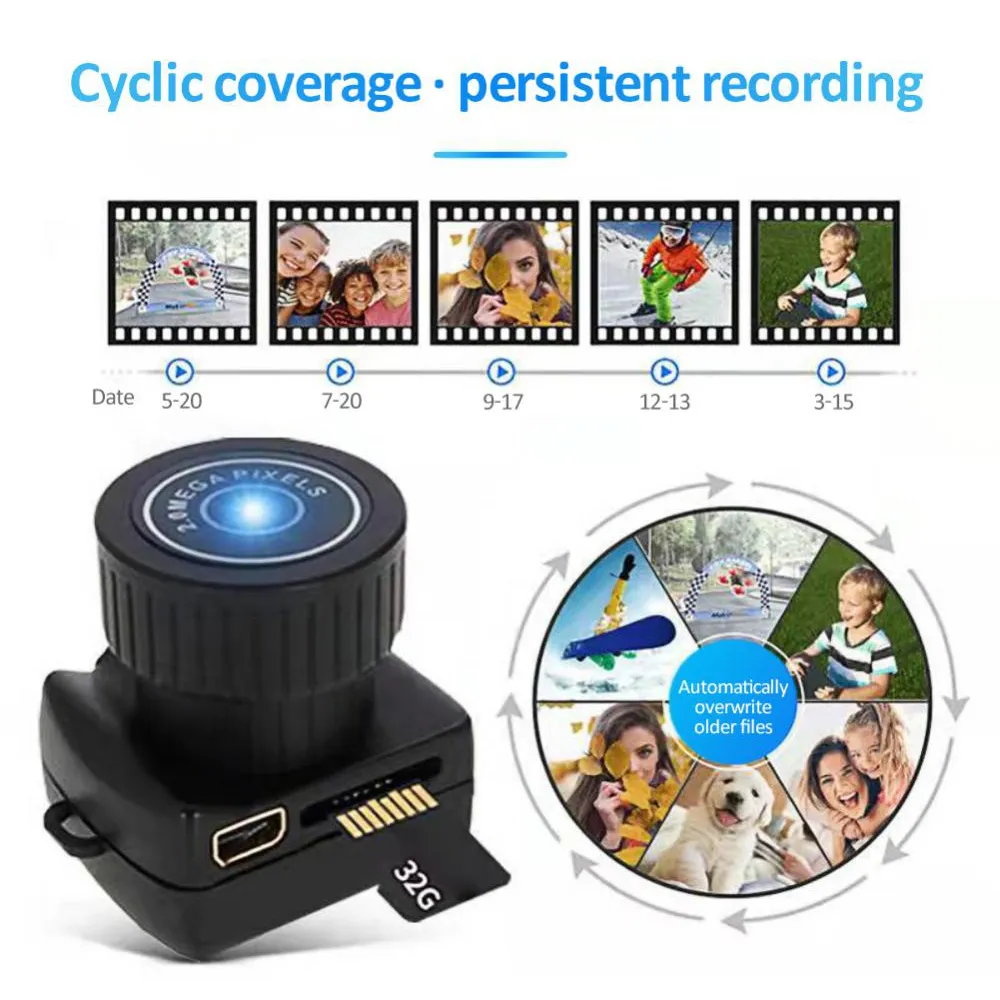 מחזיק מפתחות עם מצלמה נסתרת להקלטה 720p וכרטיס 32GB – תמונה 4