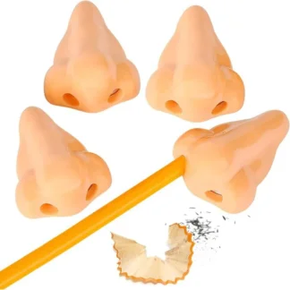 מחדד עפרונות בצורת אף מצחיק לילדים ולמשרד