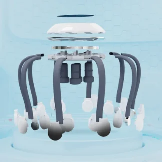 מעסה קרקפת נטען לעיסוי מרגיע ומענג עם רטט