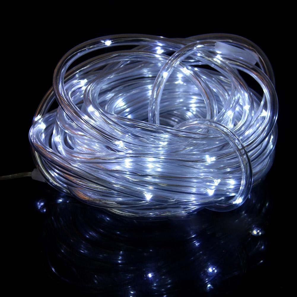 תאורה סולארית לגינה – צינור LED עמיד למים להתקנה קלה – תמונה 3
