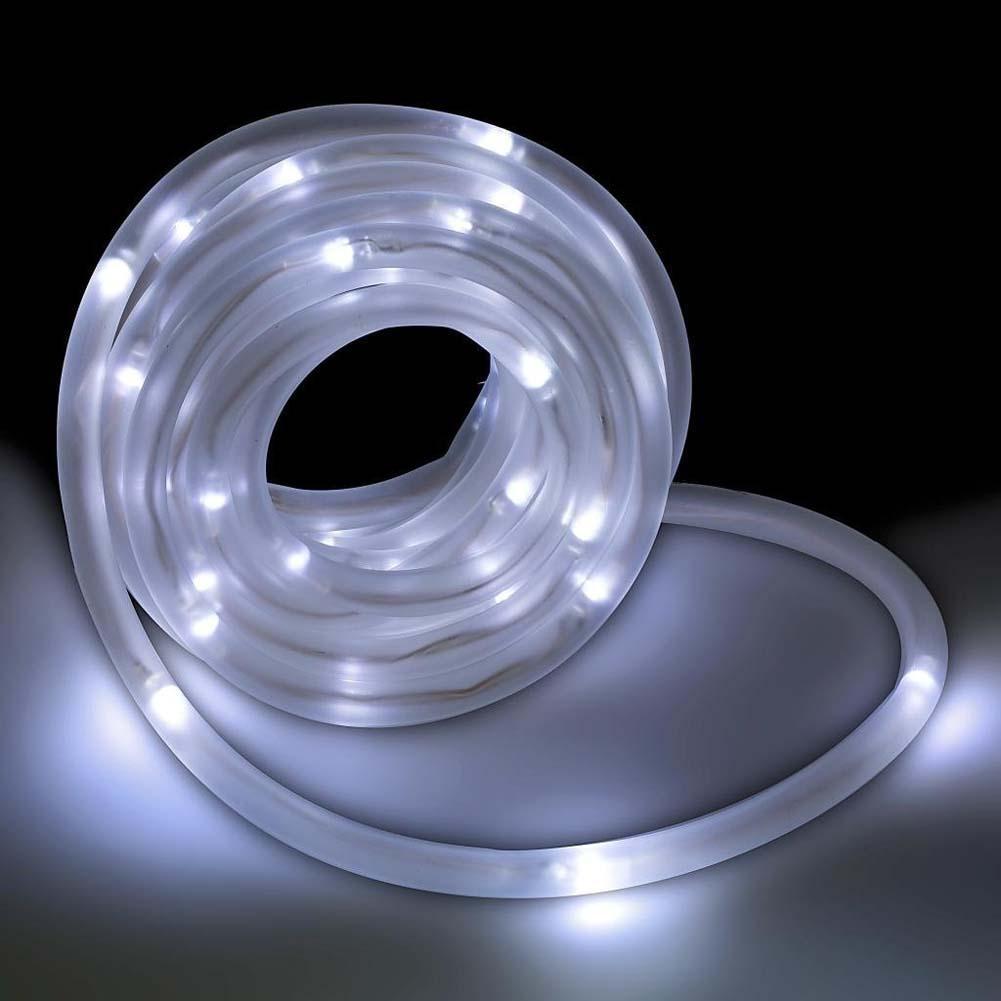 תאורה סולארית לגינה – צינור LED עמיד למים להתקנה קלה – תמונה 5