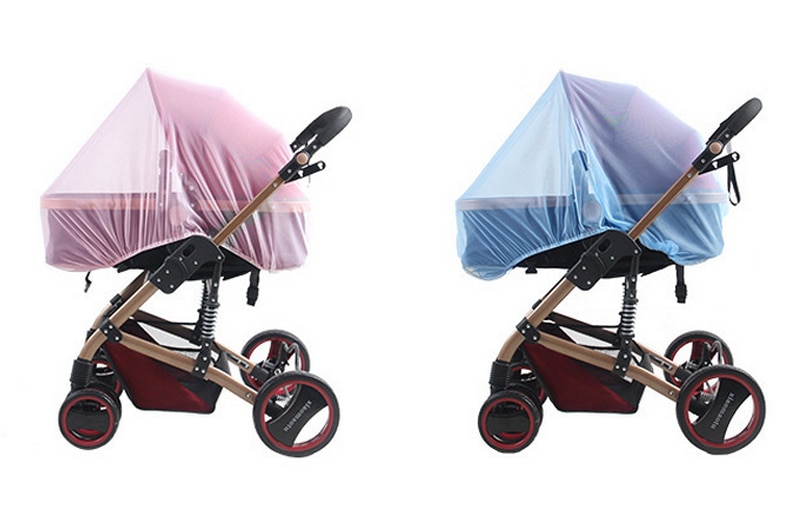 רשת נגד יתושים לעגלת תינוק – הגנה אלסטית ונוחה – תמונה 3