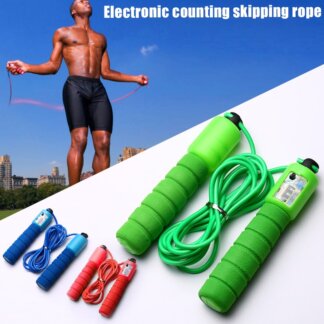 חבל קפיצה עם מונה קפיצות אוטומטי ללא סוללות