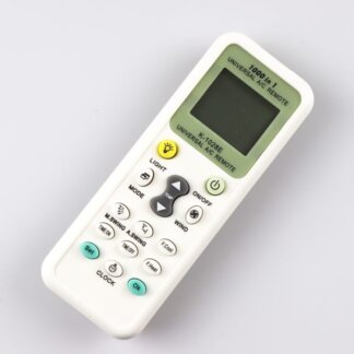 שלט אוניברסלי למזגן – תומך ב-1000 דגמים עם LCD