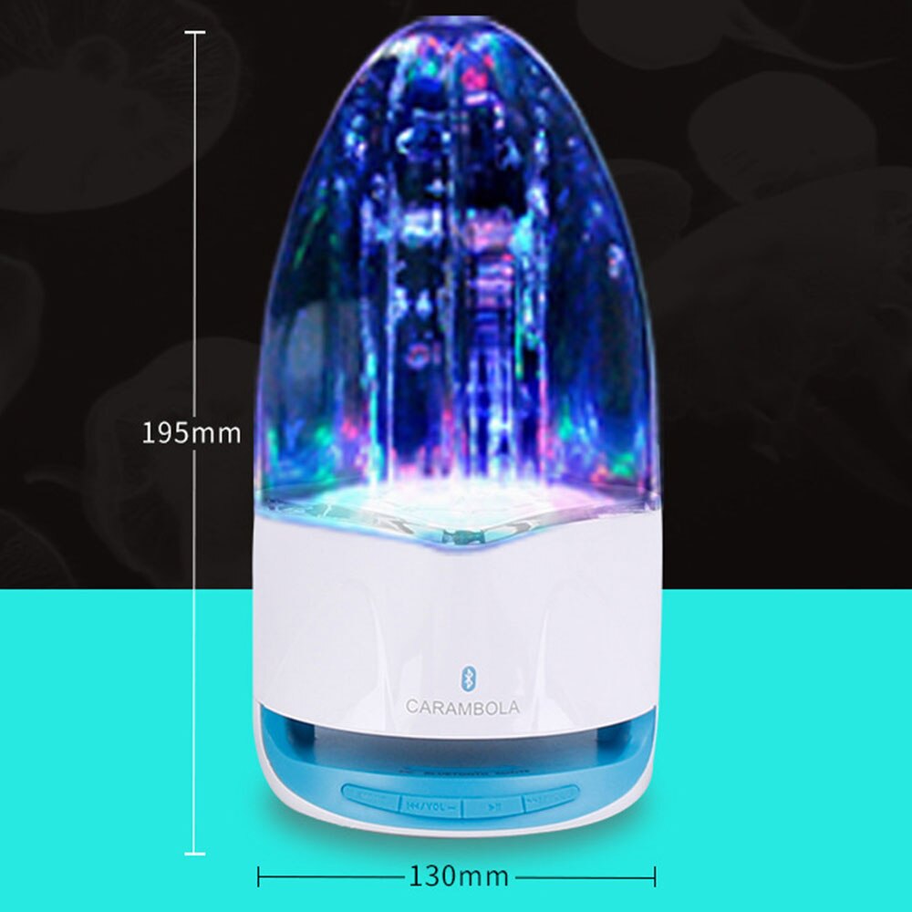 מנורת רמקול מים רוקדים עם Bluetooth ומיקרופון מובנה – תמונה 6
