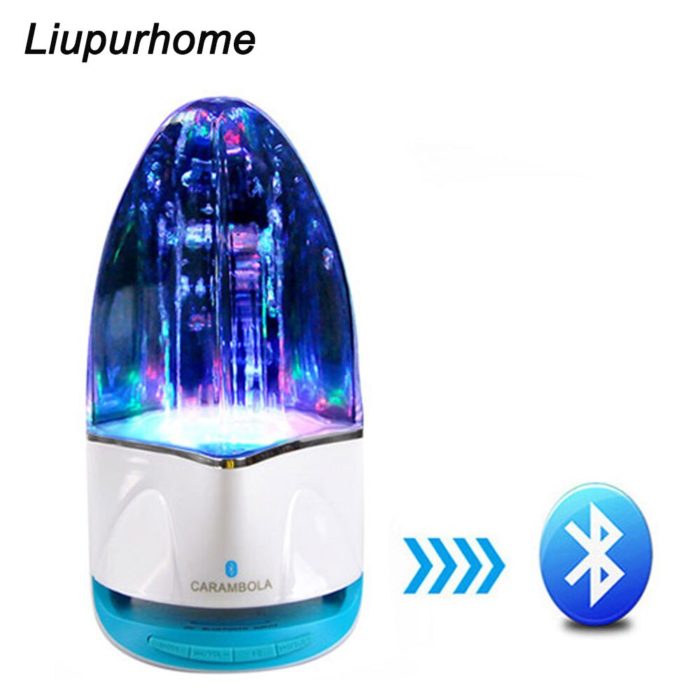 מנורת רמקול מים רוקדים עם Bluetooth ומיקרופון מובנה – תמונה 5