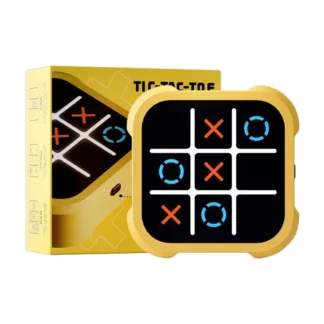 קונסולת משחק איקס עיגול ל-4 שחקנים עם 9 רמות קושי