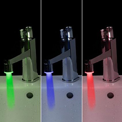 ראש ברז מחליף צבעים לפי טמפרטורת המים - LED – תמונה 2