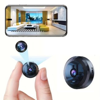 מצלמה נסתרת מיני אלחוטית מגנטית עם Wifi וראיית לילה HD 32GB