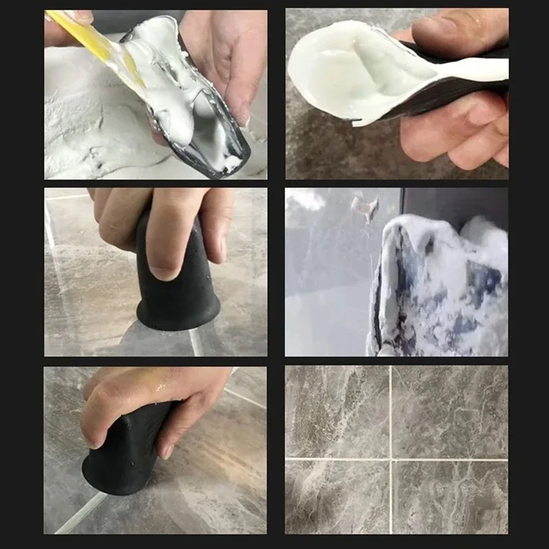 כלי מריחת סיליקון מגומי לגימורים נקיים ומדויקים – תמונה 3
