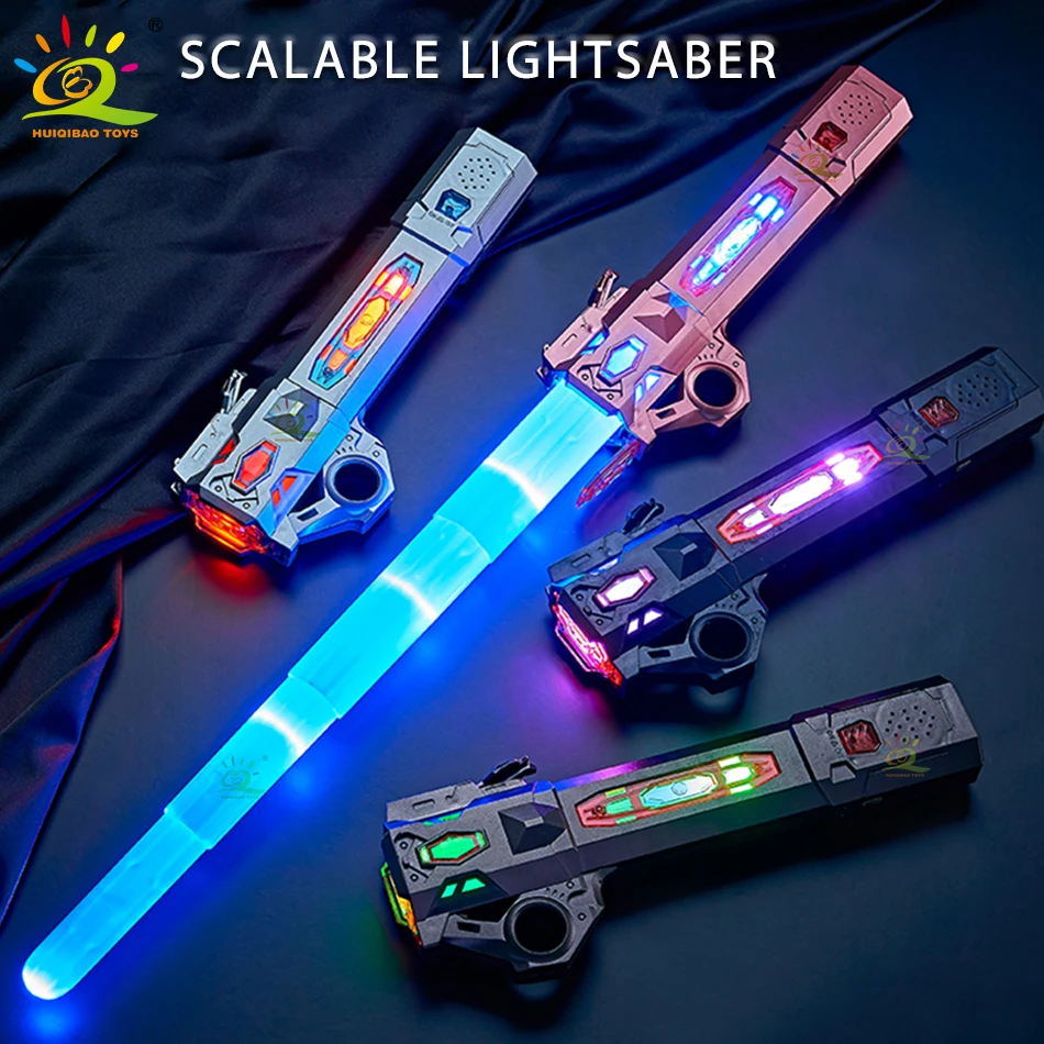 חרב אור מתרחבת עם תאורה, סאונד וטעינה USB – תמונה 6