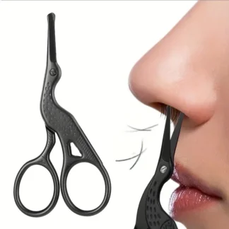 מספריים לשיער אף עם קצוות מעוגלים מנירוסטה לגבות וזקן