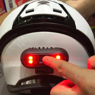 תאורת LED לקסדה נטענת ועמידה במים לאופניים ואופנועים