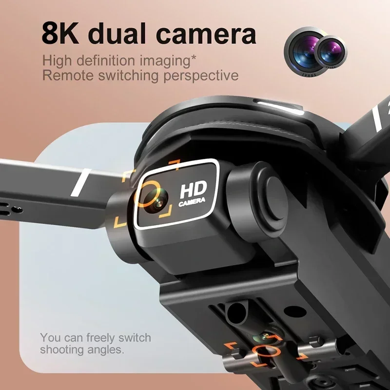 רחפן מקצועי 8K GPS עם 2 מצלמות HD ותקשורת 5G – תמונה 4