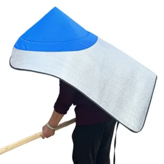 כובע גלימה הגנה מהשמש, UV וגשם לחקלאות וגינון