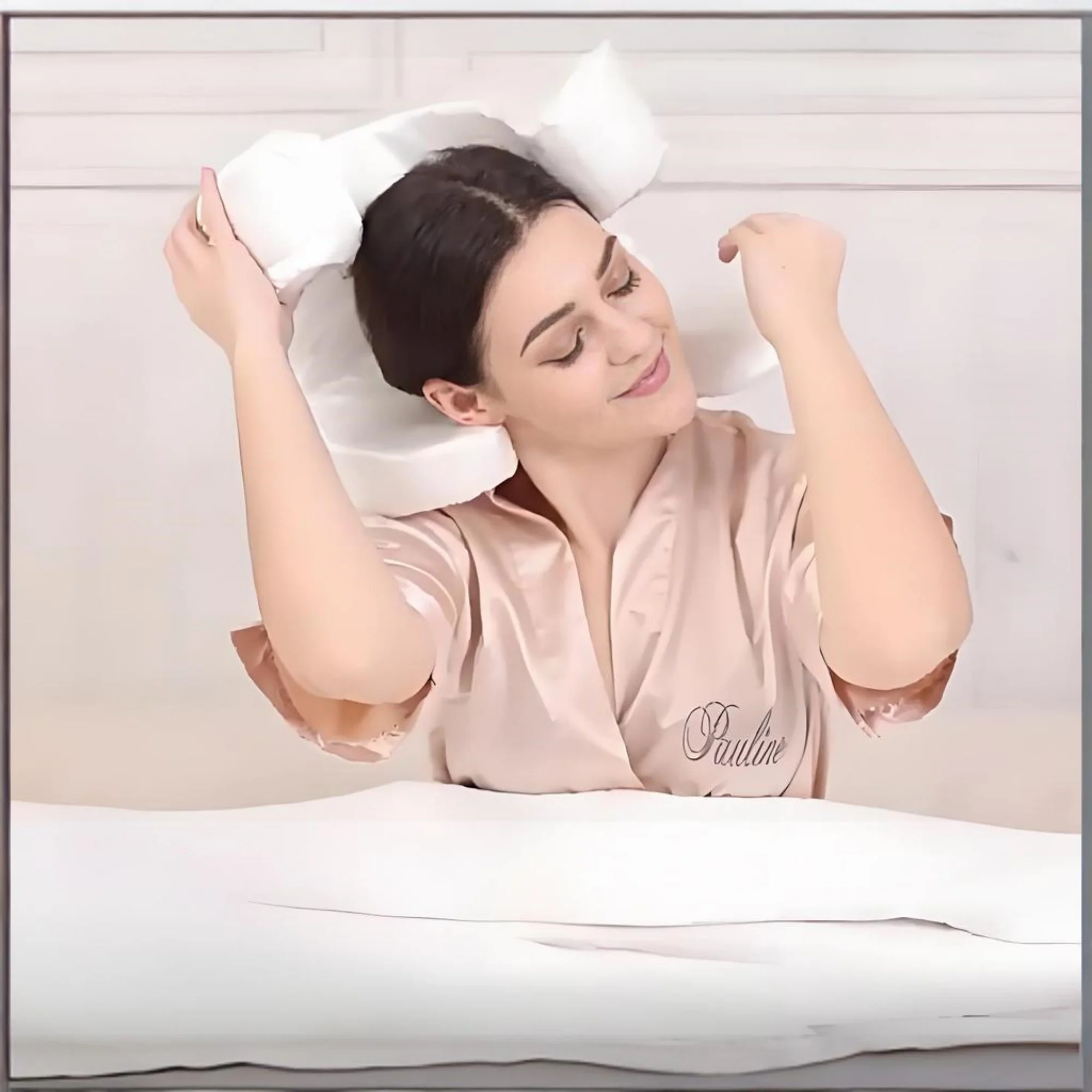 כרית יופי למניעת קמטים מויסקו – תמיכת ראש מיטבית בשינה – תמונה 4
