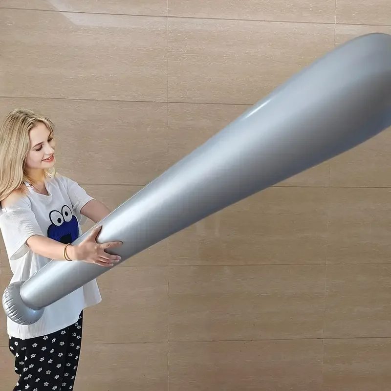 מחבט בייסבול מתנפח ענק PVC באורך 150 סמ – תמונה 6