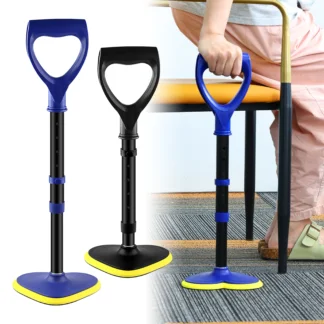 מתקן עזר לקימה לקשישים מתכוונן ונייד לתמיכה ועצמאות