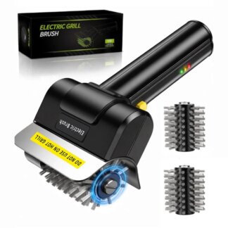 מברשת חשמלית לגריל נטענת ואלחוטית לניקוי רשת מנגל