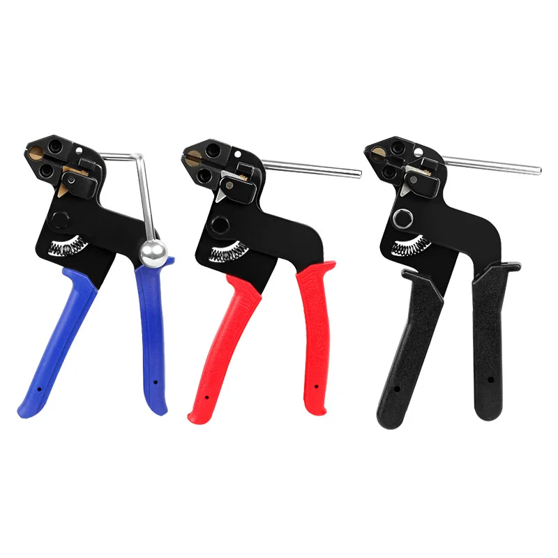 ערכת אזיקוני נירוסטה עם אקדח הידוק וחותך – 150 יח' – תמונה 2