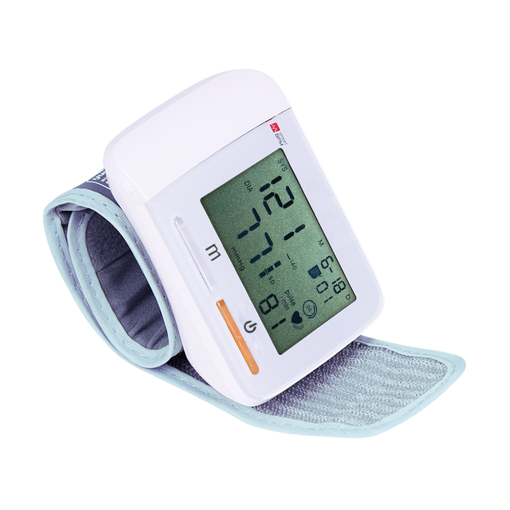 מודד לחץ דם דיגיטלי נייד עם צג LCD וזיכרון – תמונה 4