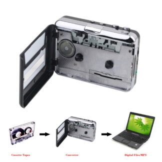 ממיר קסטות USB נייד – הקלטה והמרה לMP3 בקלות