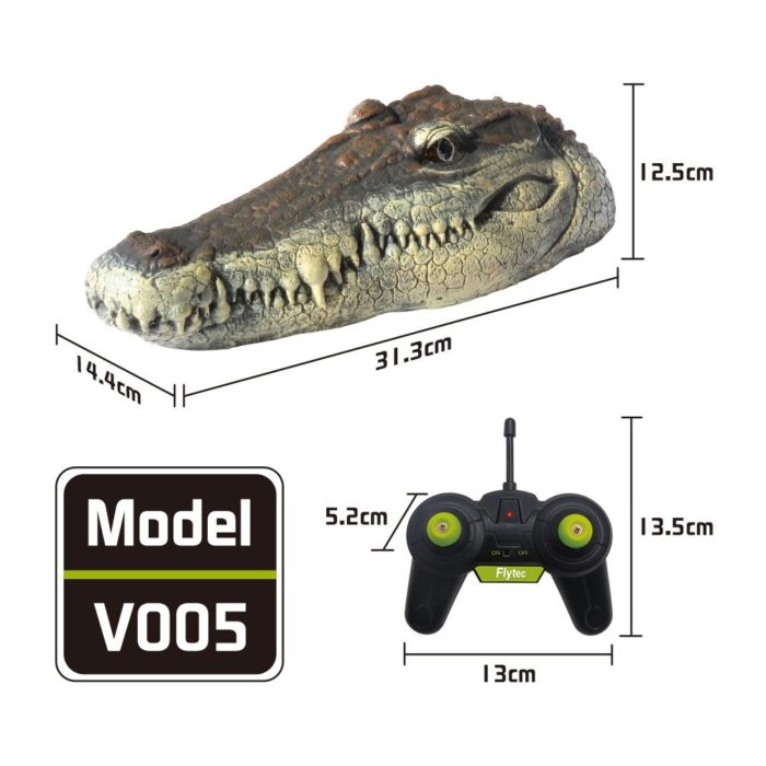 ראש תנין שלט רחוק למשחקי מים ובריכה – תמונה 4